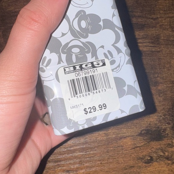 Disney Mickey Mouse Black and Silver Watch - Picture 5 of 6